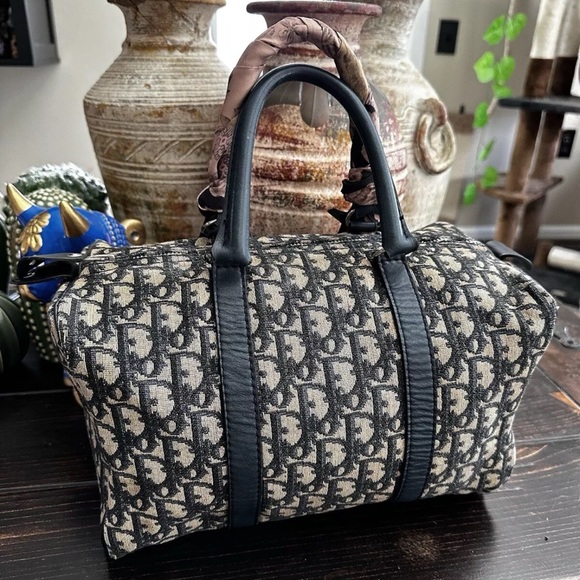 Vintage Christian Dior Trotter Boston Bag - Picture 2 of 10